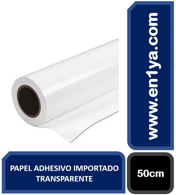 papel adhesivo importado color blanco