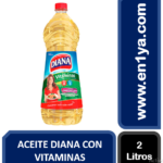 ACEITE DIANA CON VITAMINAS X2 Litros