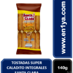 TOSTADAS SUPER CALADITO INTEGRALES SANTA CLARA