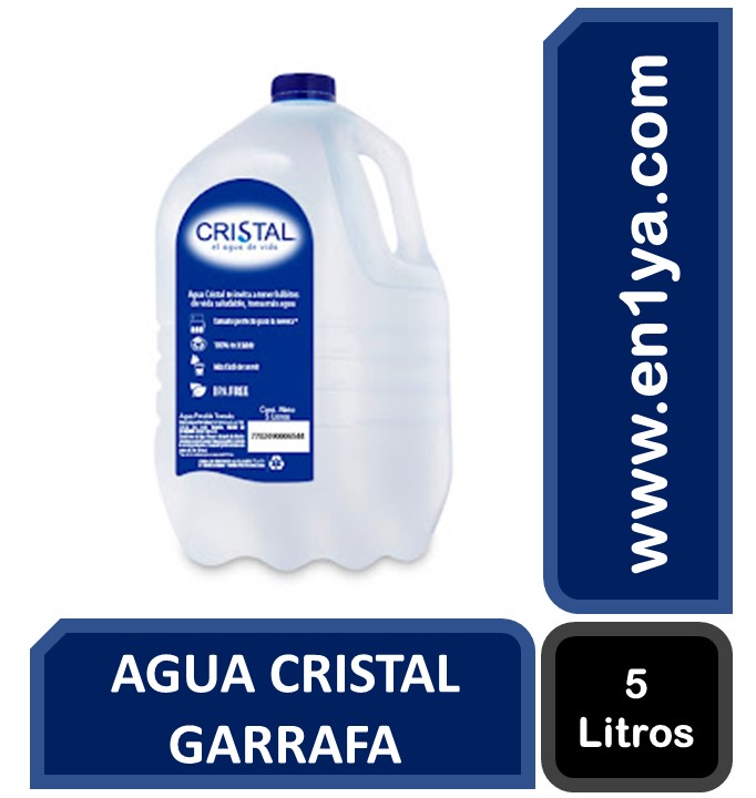 Agua CRISTAL garrafa x5000 ml