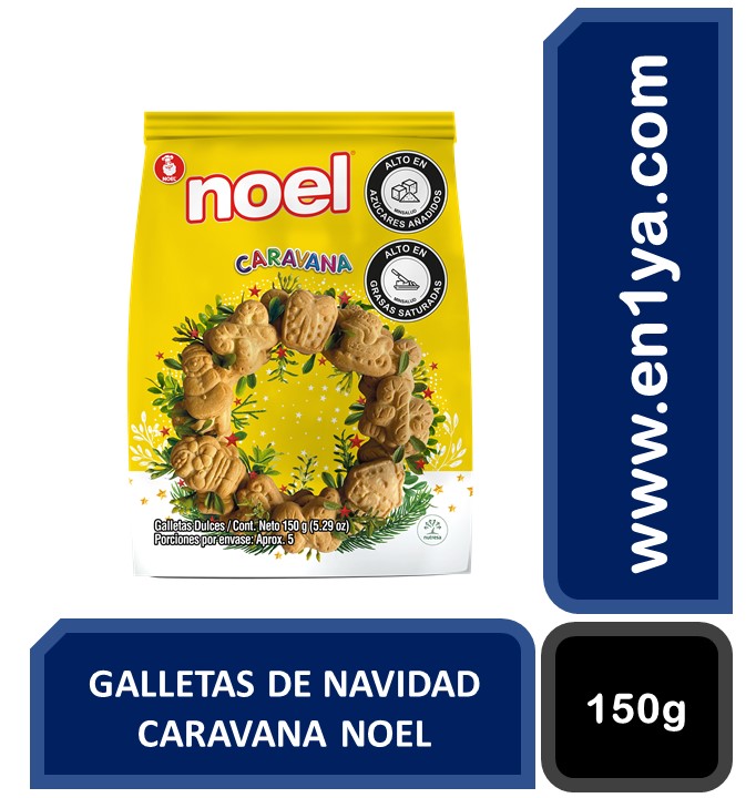 GALLETAS CARAVANA NOEL X150g Pide en1ya