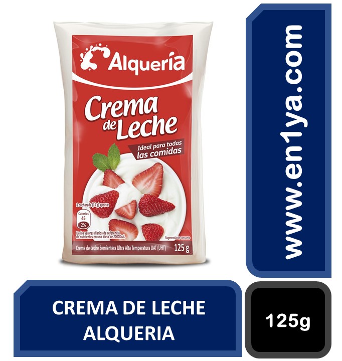 Crema De Leche Alqueria X125g 2674