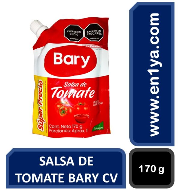 SALSA DE TOMATE BARY CV X170g