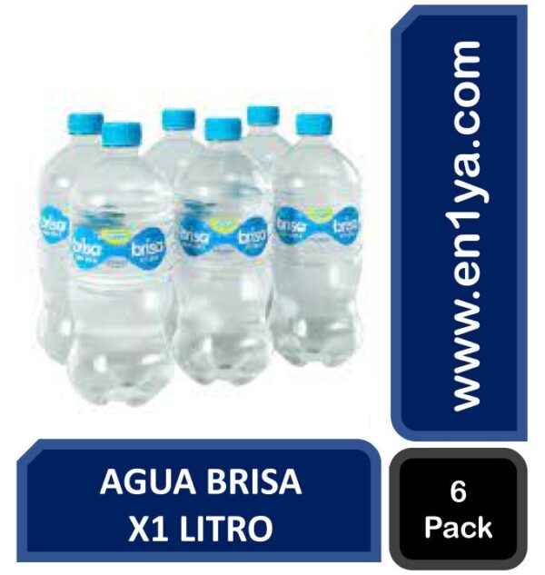 AGUA BRISA X1 LITRO SIXPACK