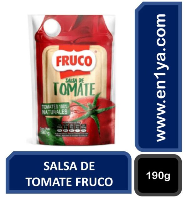 SALSA DE TOMATE FRUCO X190g