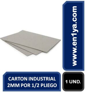 CARTON INDUSTRIAL 2MM POR 1/2 PLIEGO